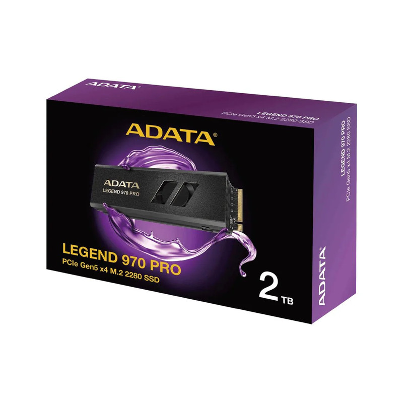 Adata Legend 970 Pro  PCIe Gen5x4 2TB M.2 Internal SSD - مساحة تخزين